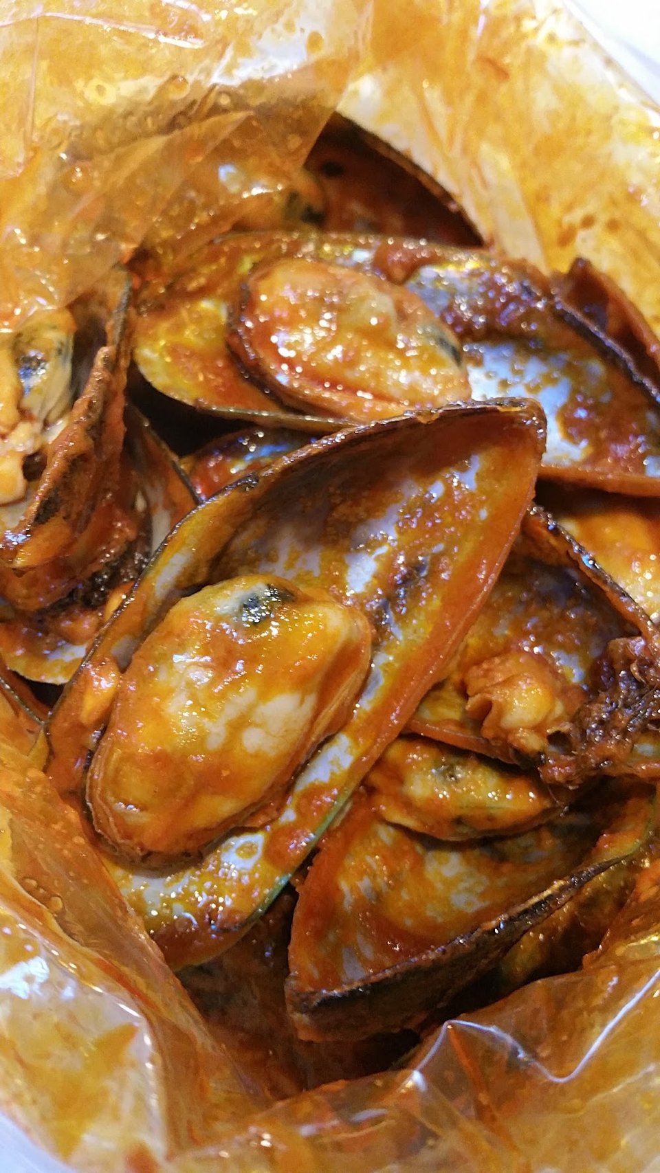 Restaurant menu featuring shrimp, crab, and fish.